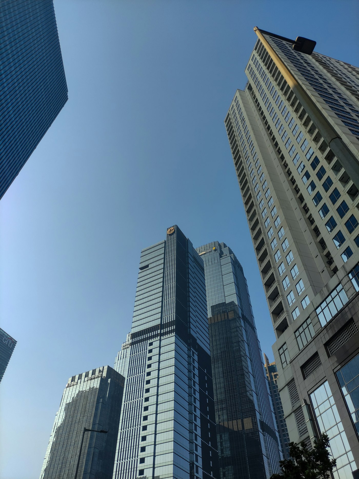 Commercial district towers in Jakarta's Sudirman Central Business District